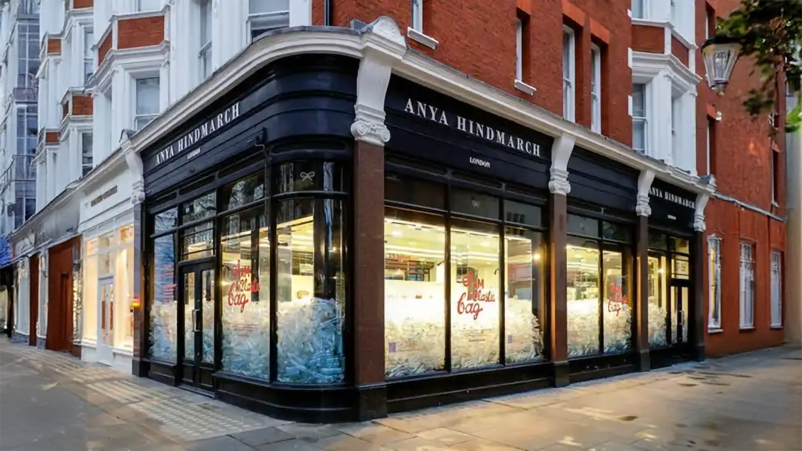 anya hindmarch window display