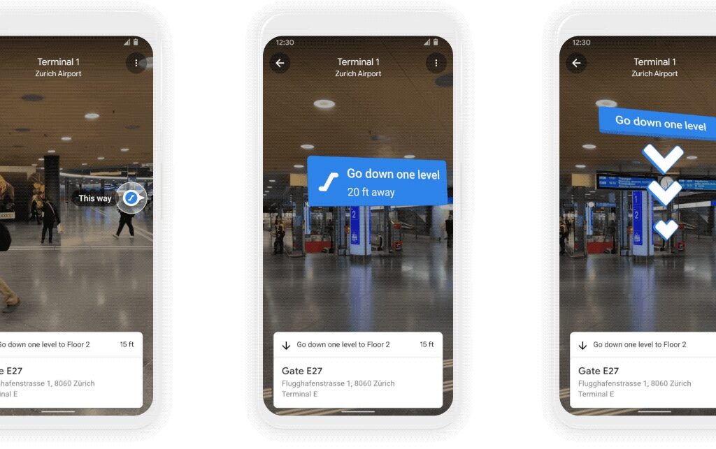 Google Live View – AR Guidance Indoors
