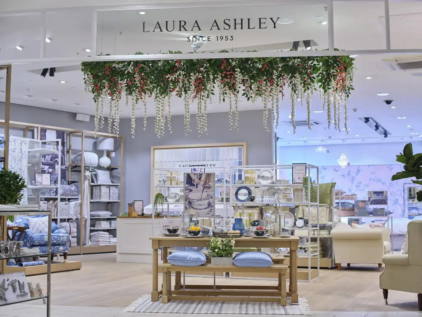 Laura Ashley Store Displays