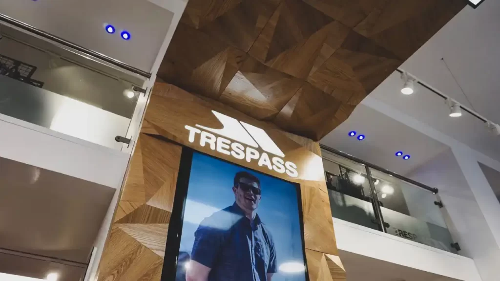 Trespass Retail Display