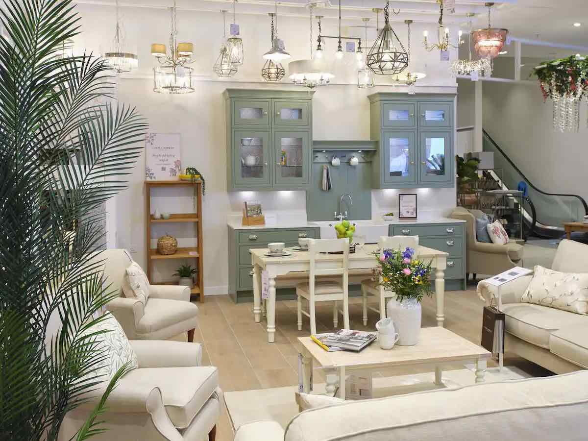 Laura Ashley Instore Displays - an excellent example of interior retail design